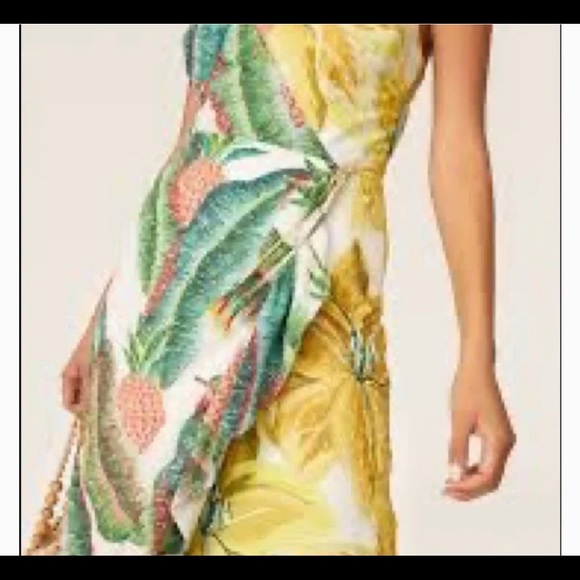 FARM Rio Azalea Forest Wrap Dress - Picture 4 of 7